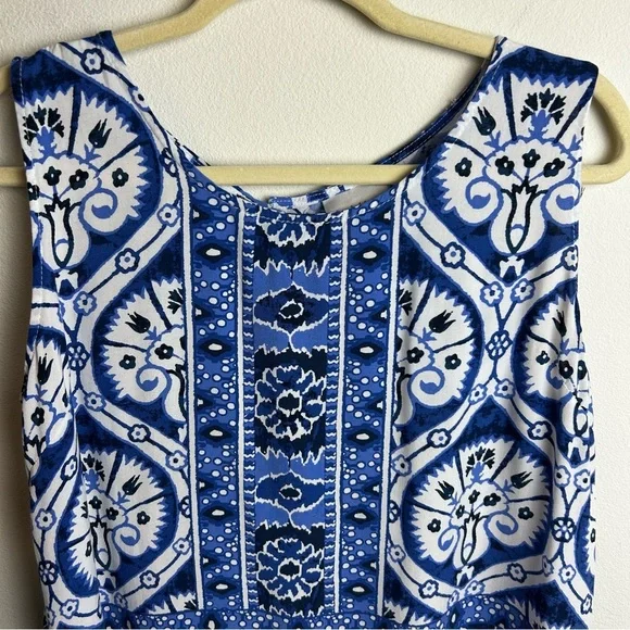 Haute Hippie style Batik printed sleeveless tank blouse size: XL - Picture 2 of 10